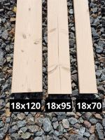 Plotovka dřevěná 18 x 95 x 1000 mm - severský smrk, kvalita AB (8)