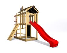 Dětské hřiště Monkey´s Home Malý pirát ZET s červenou skluzavkou 2024