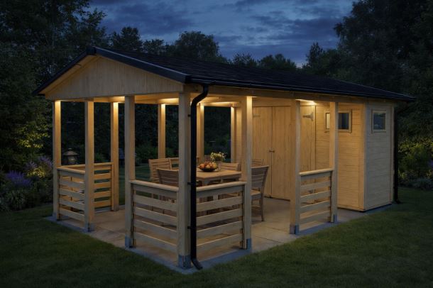 Zahradní Altán  HEROLD A3355 AAX (3,1 + 14,1  m2)