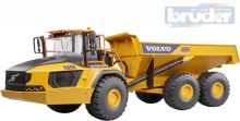 BRUDER 02455 (2455) Kloubový dumper model Volvo A60D nákladní auto BRUDER 02455 (2455) Kloubový dumper model Volvo A60D nákladní auto