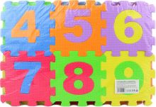 Měkké bloky Čísla 36ks pěnový koberec baby vkládací puzzle podložka na zem Měkké bloky Čísla 36ks pěnový koberec baby vkládací puzzle podložka na zem
