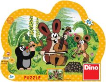 DINO Hra Puzzle Krtek muzikant (Krteček) 25 dílků v krabici