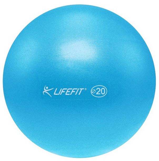 Míč gymnastický Lifefit Anti-Burst modrý 20cm balon rehabilitační do 100kg