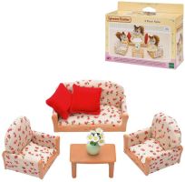 Sylvanian Families sedačka + stoleček nábytek doplněk k herním sadám Sylvanian Families sedačka + stoleček nábytek doplněk k herním sadám