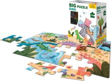 EFKO Baby Puzzle BIG Dino 68x47cm velké dílky skládačka 24 dílků EFKO Baby Puzzle BIG Dino 68x47cm velké dílky skládačka 24 dílků