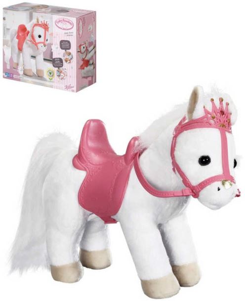 ZAPF BABY ANNABELL Little Sweet Poník 36cm koník na baterie Zvuk PLYŠ