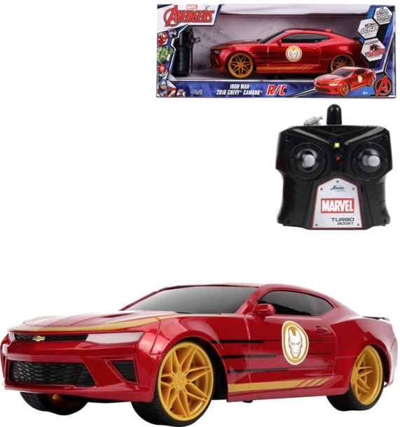 JADA RC Auto Chevy Camaro Iron Man 29cm na vysílačku 2,4GHz na baterie