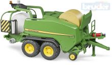 BRUDER 02032 John Deere lis na balíky slámy s obalovačem BRUDER 02032 John Deere lis na balíky slámy s obalovačem