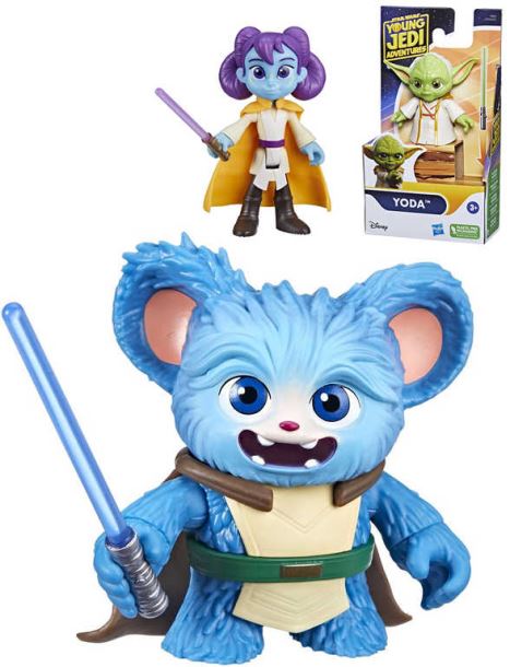 HASBRO STAR WARS Young Jedi Adventures akční figurka 8cm s mečem 4 druhy