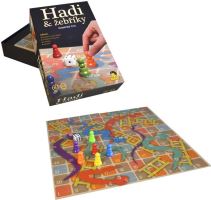 Hra Hadi a žebříky luxusní edice Hra Hadi a žebříky luxusní edice