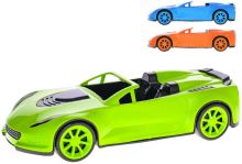 Auto sportovní kabriolet 39cm volný chod 3 barvy v síťce plast Auto sportovní kabriolet 39cm volný chod 3 barvy v síťce plast