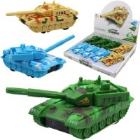 Tank obrněné vozidlo na setrvačník 16cm na baterie Světlo Zvuk 3 barvy Tank obrněné vozidlo na setrvačník 16cm na baterie Světlo Zvuk 3 barvy
