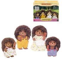 Sylvanian Families Rodina ježků set 4ks s doplňky na česání v krabici Sylvanian Families Rodina ježků set 4ks s doplňky na česání v krabici