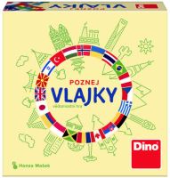DINO Hra Poznej vlajky cestovní DINO Hra Poznej vlajky cestovní