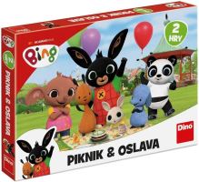 DINO Hra Piknik a Oslava Králíček Bing 2v1
