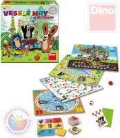 DINO Hra Veselé hry s Krtkem (Krteček) set 5 her 5v1