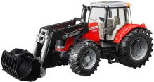 BRUDER 03047 Traktor Massey Ferguson 7624 s čelním nakladačem BRUDER 03047 Traktor Massey Ferguson 7624 s čelním nakladačem