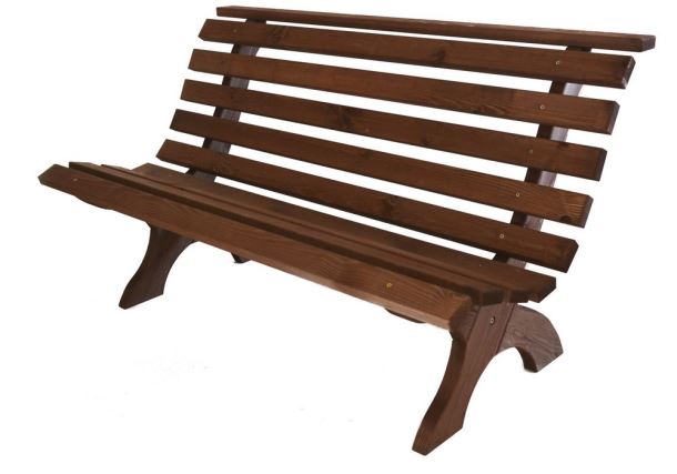 RETRO dřevěná lavice - MOŘENÁ